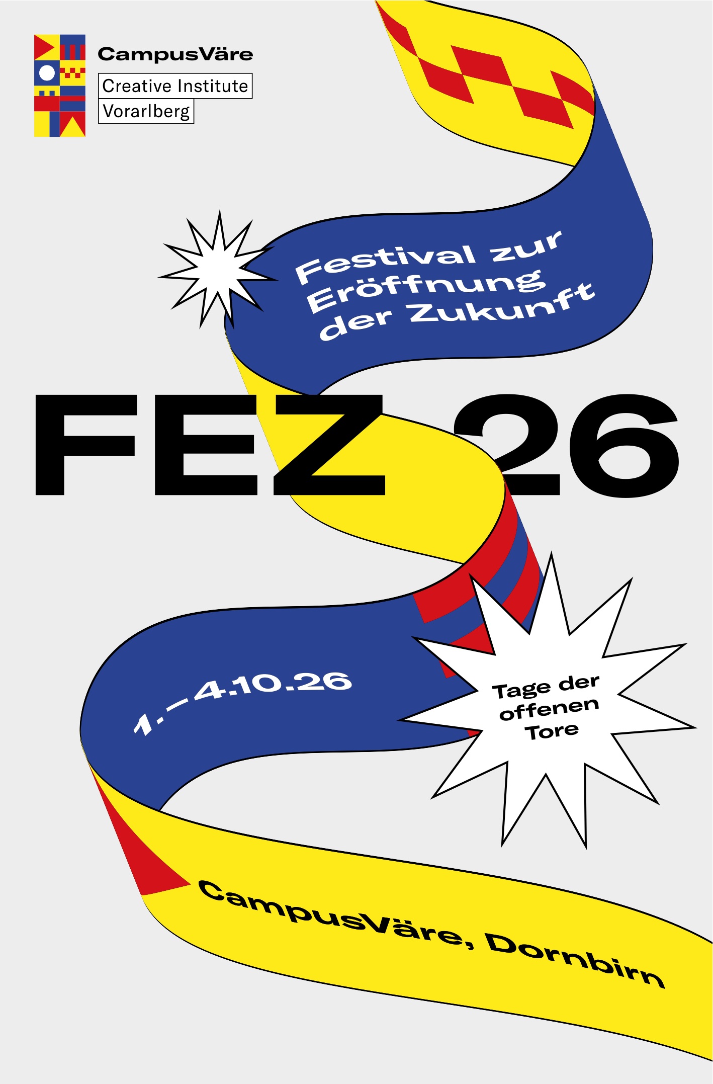 FEZ 26 Programmheft Seite 1: Titelblatt